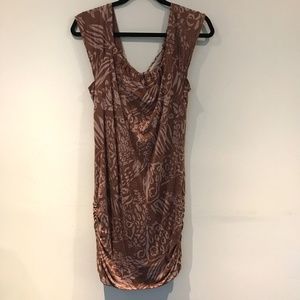 Charlotte Ronson Animal Print Dress - S